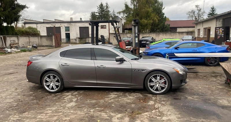 Maserati Quattroporte cena 170000 przebieg: 105264, rok produkcji 2015 z Warszawa małe 497